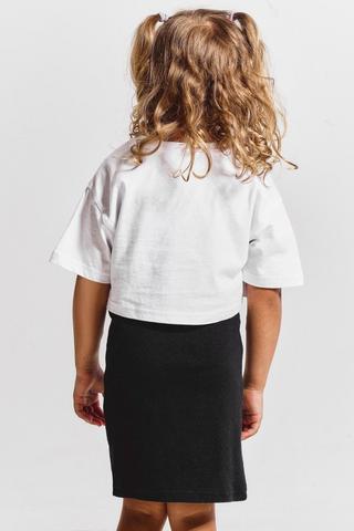 Ribbed Dress And Boxy Tee