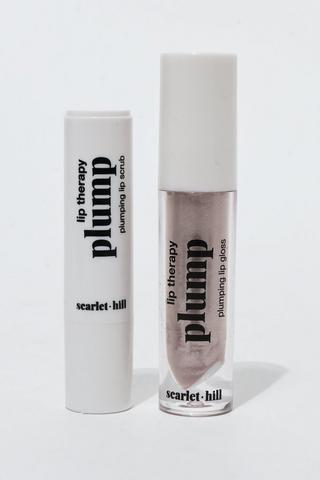 Lip Scrub and Lip Gloss - Plump