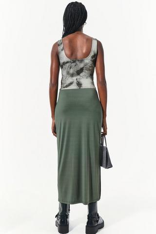 Skin Tight Column Skirt