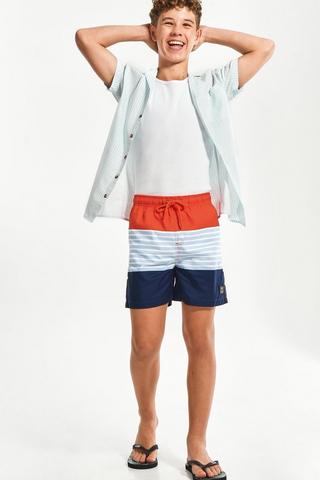 Colourblock Swim Shorts