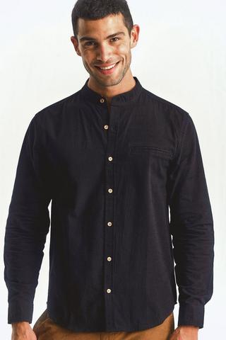 Mandarin Collar Shirt