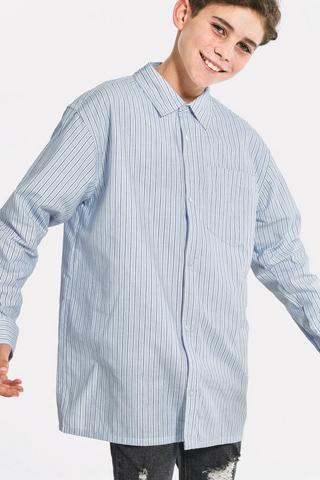 Stripe Oversized Shirt