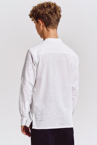 Mandarin Collar Shirt