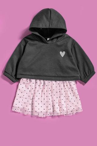 Dress And Hoodie Set
