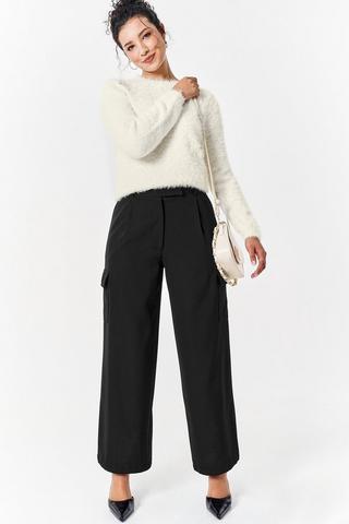 Wide Leg Cargo Pants