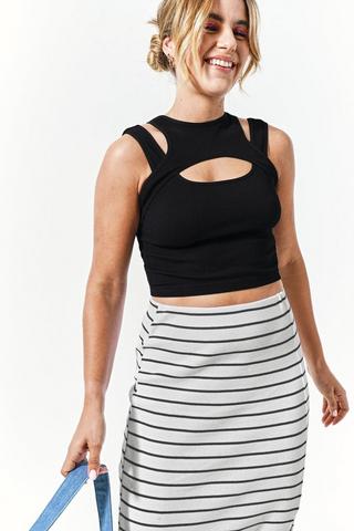 Seamless Cut Out Tank Top