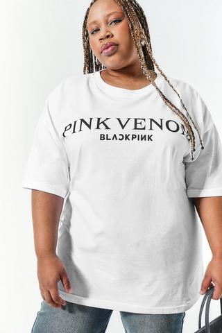 Black Pink Oversized T-Shirt