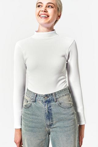 Seamless Ribbed Bodysuit