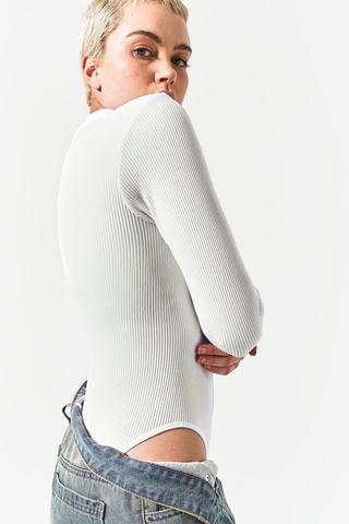 Seamless Ribbed Bodysuit