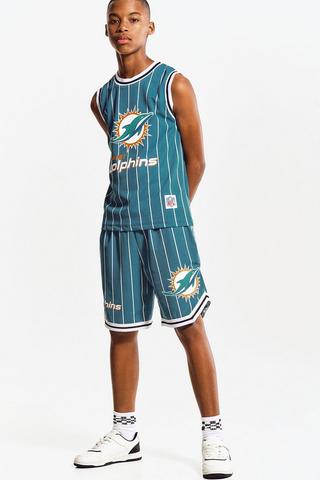 Miami Dolphins Basketball Shorts