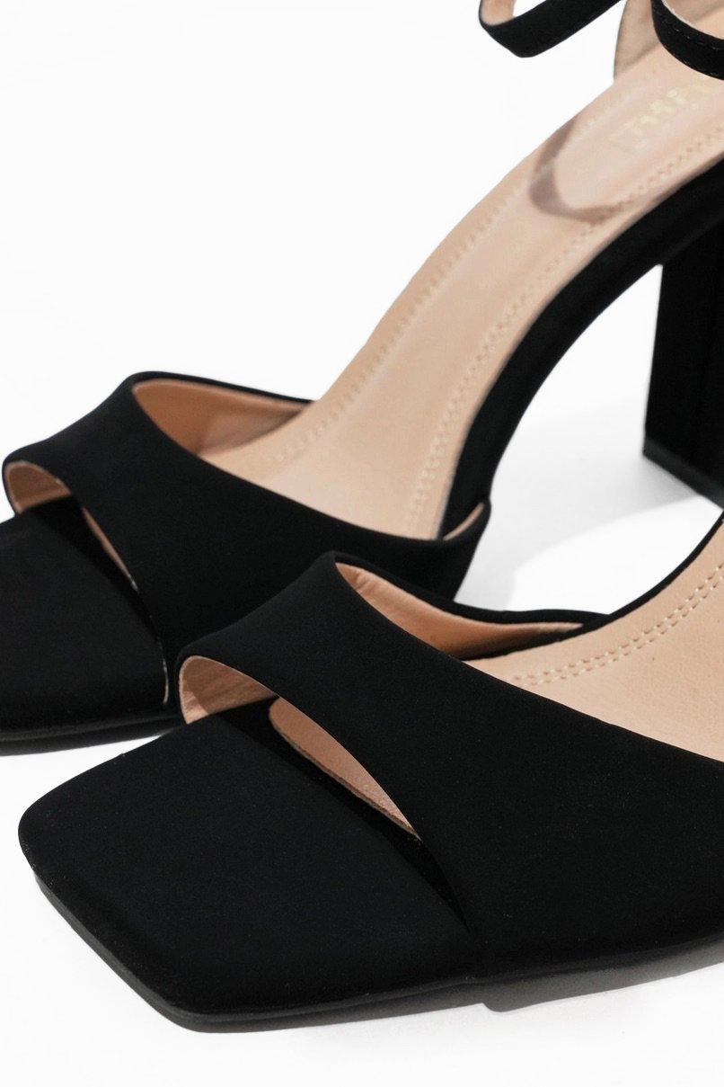 Ankle Strap Block Heel