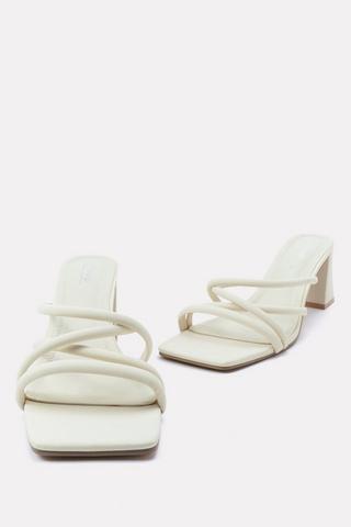 Strappy Block Heel