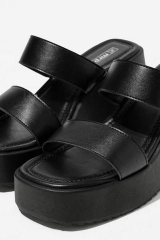 Slip-on Wedge Heel