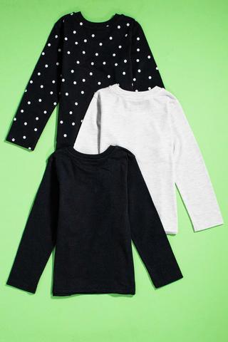 3 Pack Long Sleeve Tops