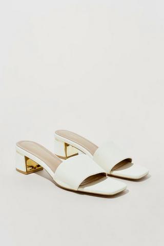 Slip-on Block Heel