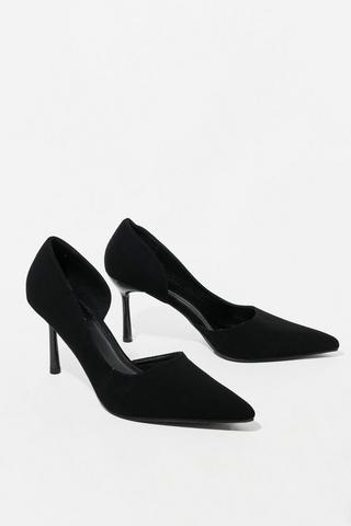 Stiletto court heels store