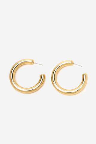 Gold Plated Hoop Earrings