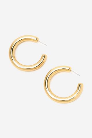Gold Plated Hoop Earrings
