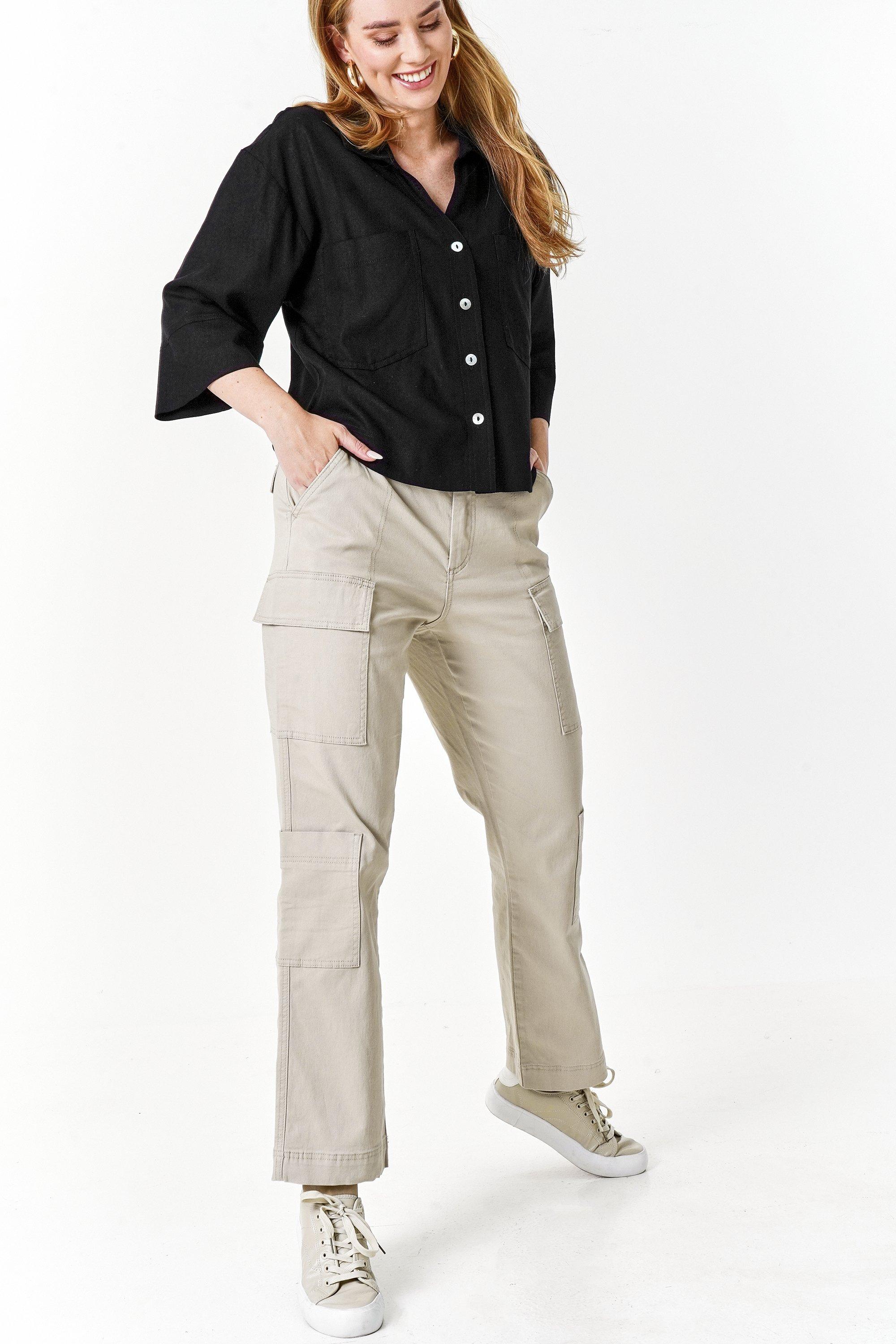 Cargo stacked Leg Pant main image 1