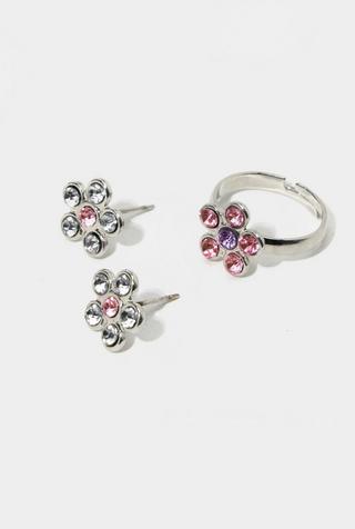 Flower Jewellery Set