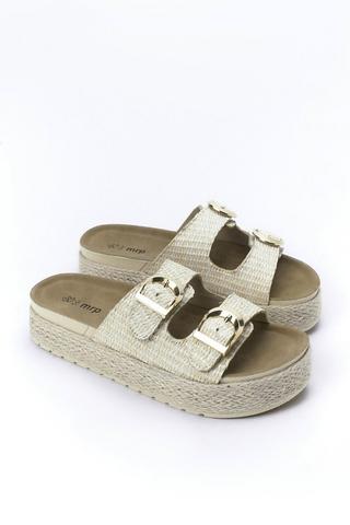 Double Buckle Sandal