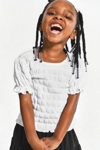 Fitted Short Sleeve Top