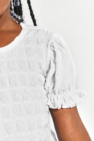 Fitted Short Sleeve Top