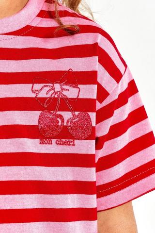 Stripe Boxy T-Shirt