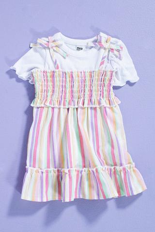 Stripe Slip Dress