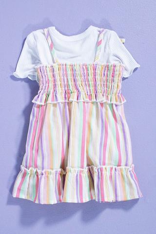 Stripe Slip Dress