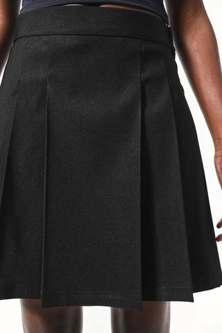 Pleated Mini Skirt