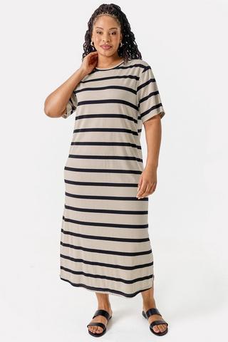 Stripe Column Dress
