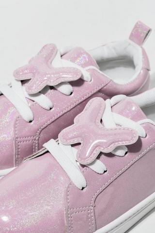 Butterfly Lace-Up Sneaker