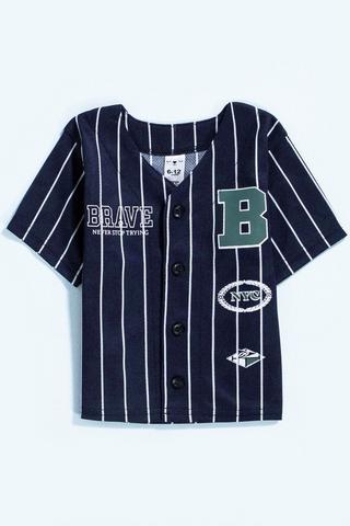 Stripe Baseball Shirt