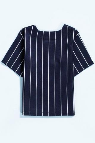 Stripe Baseball Shirt