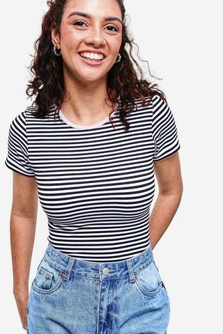 Stripe Seamless Top