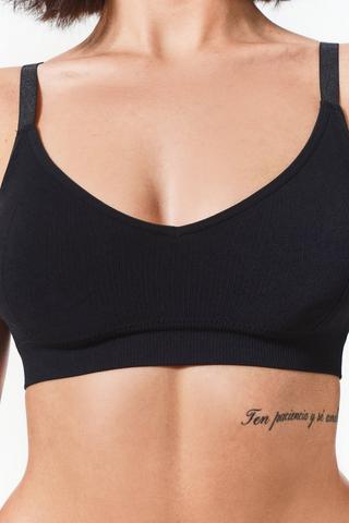 2 Pack Seamless Crop Bra
