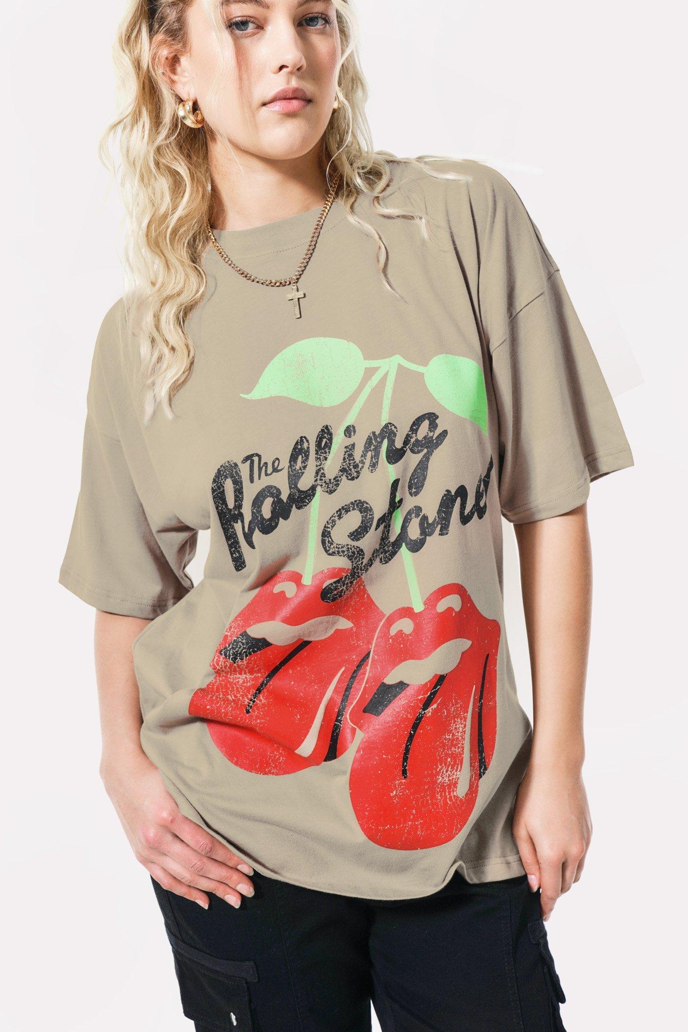 Rolling Stones Rock N Roll Metal Oversized Men's Cheapest Tee In Bangladesh