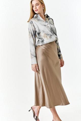 Satin Slip Skirt