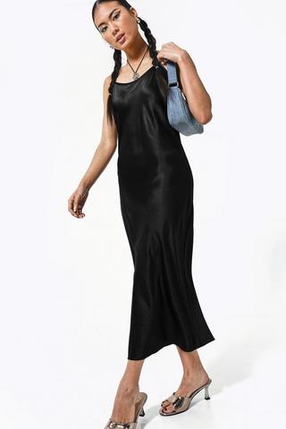Satin Slip Dress