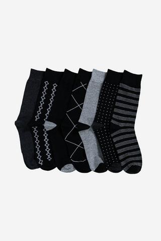 7 Pack Socks