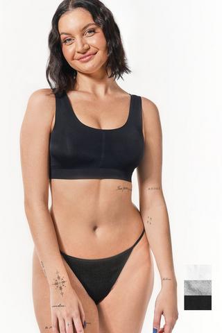 3 Pack Seamless Thong