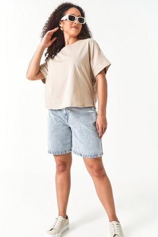 Bermuda Denim Shorts