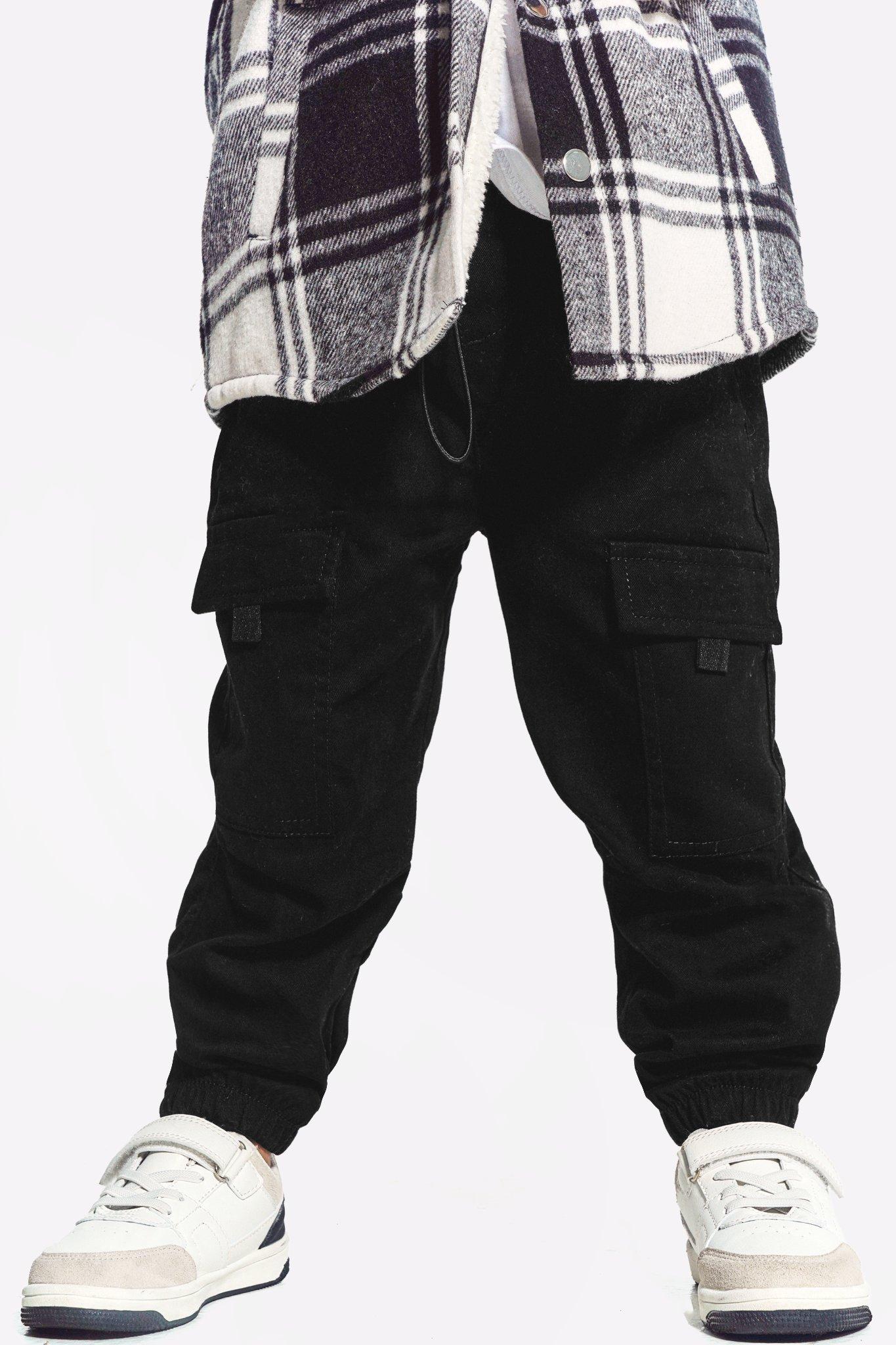 swoosh cargo joggers