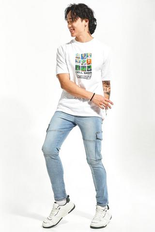 Skinny Cargo Denim