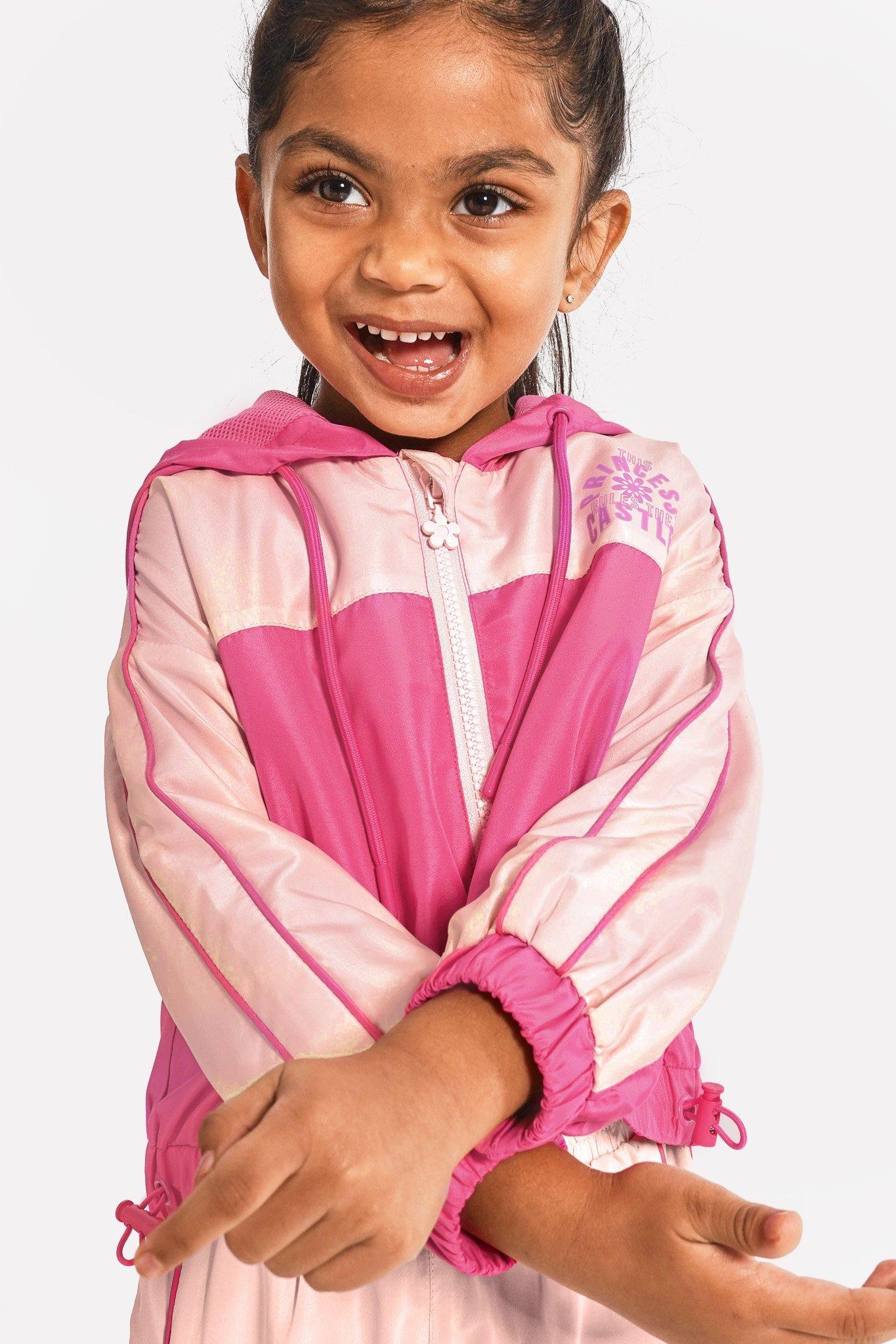 Cropped windbreaker