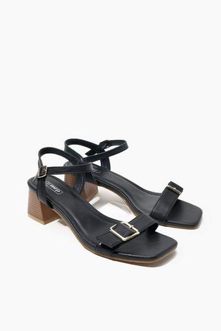 Ankle Strap Block Heel