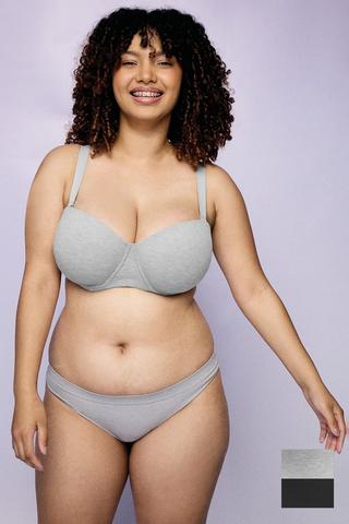 2 Pack Balconette Bra