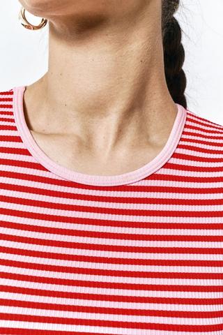 Seamless Stripe Regular Top