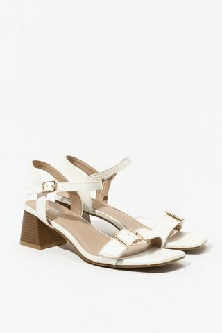 Ankle Strap Block Heel